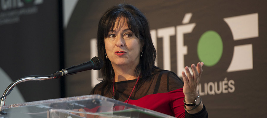Lise Bourgeois, présidente de la Cité
